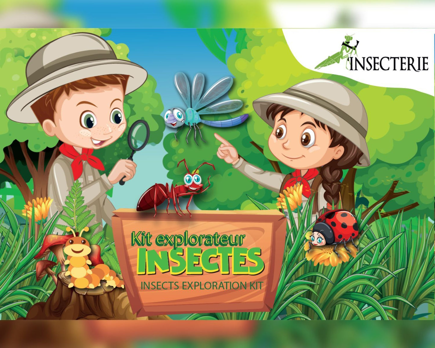 El kit de los pequeños exploradores