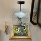 Lampe Vivarium avec Support en Bambou